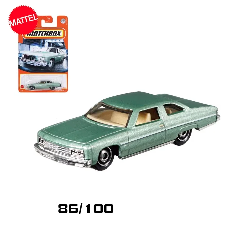 

Original Mattel Matchbox 30782 Car 1/64 Diecast 86/100 Chevrolet 1975 Chevy Caprice Vehicle Toys for Boys Collection Kids Gift