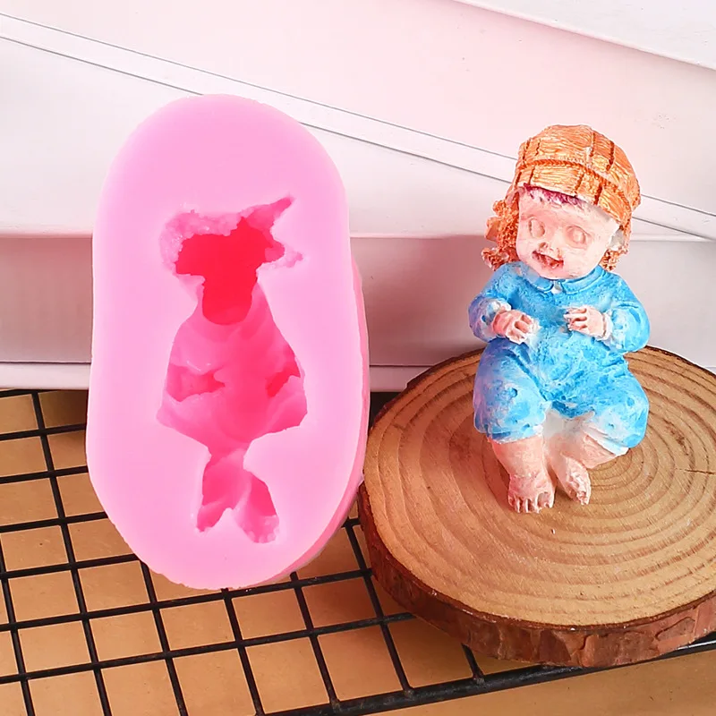 3D Спящий ребенок Жидкая силиконовая форма Ангел Кукла искусственная помадка мусс украшение торта шоколадный десерт Кондитерские инструменты для выпечки
3D Спящий ребенок Жидкая силиконовая форма Ангел Кукла искусственная помадка мусс украшение торта шоколадный десерт Кондитерские инструменты для выпечки