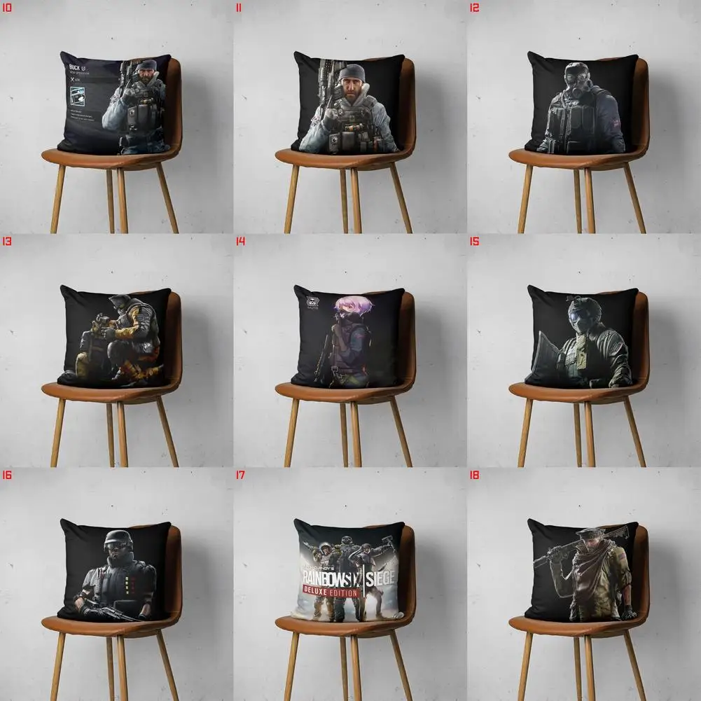 SIX SIEGE 010 018 Customizable Bedroom Bed Sofa Hotel Car Lumbar Pillow Fashion Decorative Cover
SIX SIEGE 010 018 Customizable Bedroom Bed Sofa Hotel Car Lumbar Pillow Fashion Decorative Cover