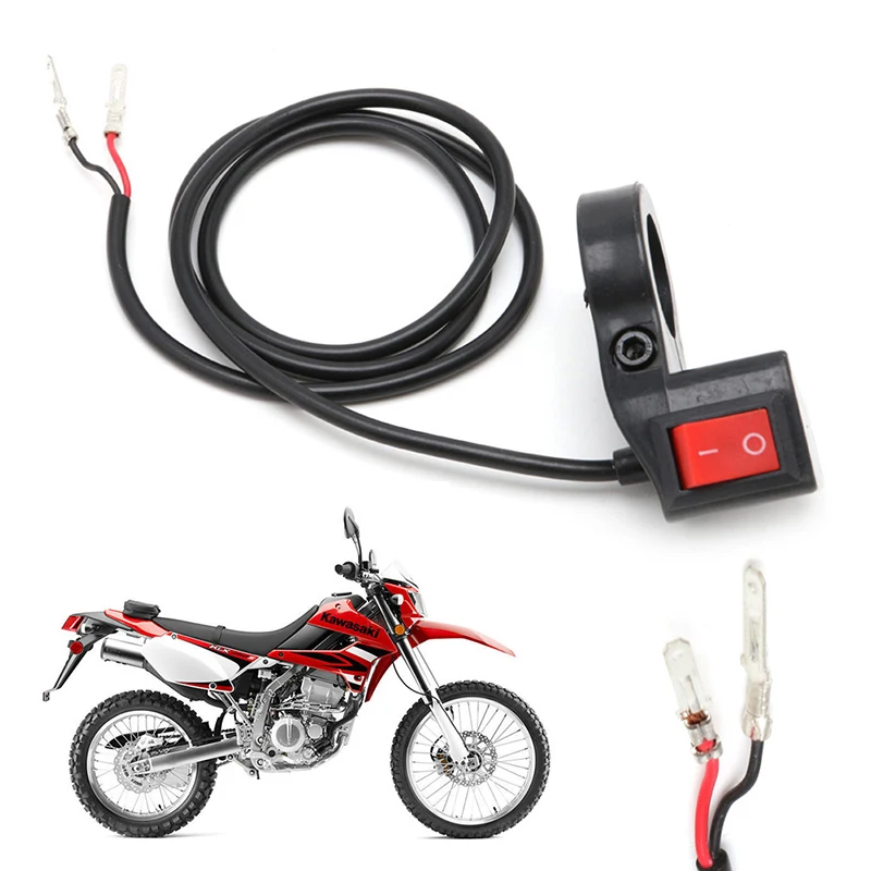 Motorcycle ATV 22mm Handlebar Mount Switches Motorbike Headlight Hazard Brake Fog Lights ON-Off Toggle
Motorcycle ATV 22mm Handlebar Mount Switches Motorbike Headlight Hazard Brake Fog Lights ON-Off Toggle