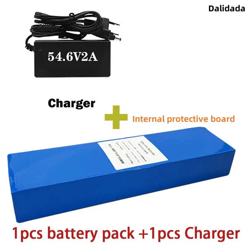 48V electric scooter battery pack, 13S4P combination, 60000 mAh, series with built-in BMS charging protection
48V electric scooter battery pack, 13S4P combination, 60000 mAh, series with built-in BMS charging protection