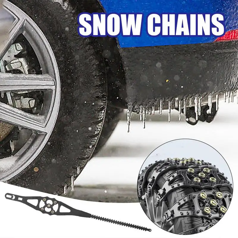 Car Snow Chains Universal Tire Traction Strap Snow Chains Anti-Skid Tyre Cable Ties Auto Outdoor Snow Tire Tyre Accessories
Car Snow Chains Universal Tire Traction Strap Snow Chains Anti-Skid Tyre Cable Ties Auto Outdoor Snow Tire Tyre Accessories