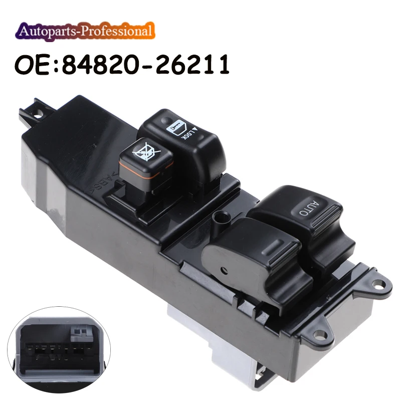 Новая кнопка переключателя окон электропитания 8482026211 84820-26211 для Toyota Hiace 2006 2007 2008 2009 2010 2011 2012-2014
Новая кнопка переключателя окон электропитания 8482026211 84820-26211 для Toyota Hiace 2006 2007 2008 2009 2010 2011 2012-2014