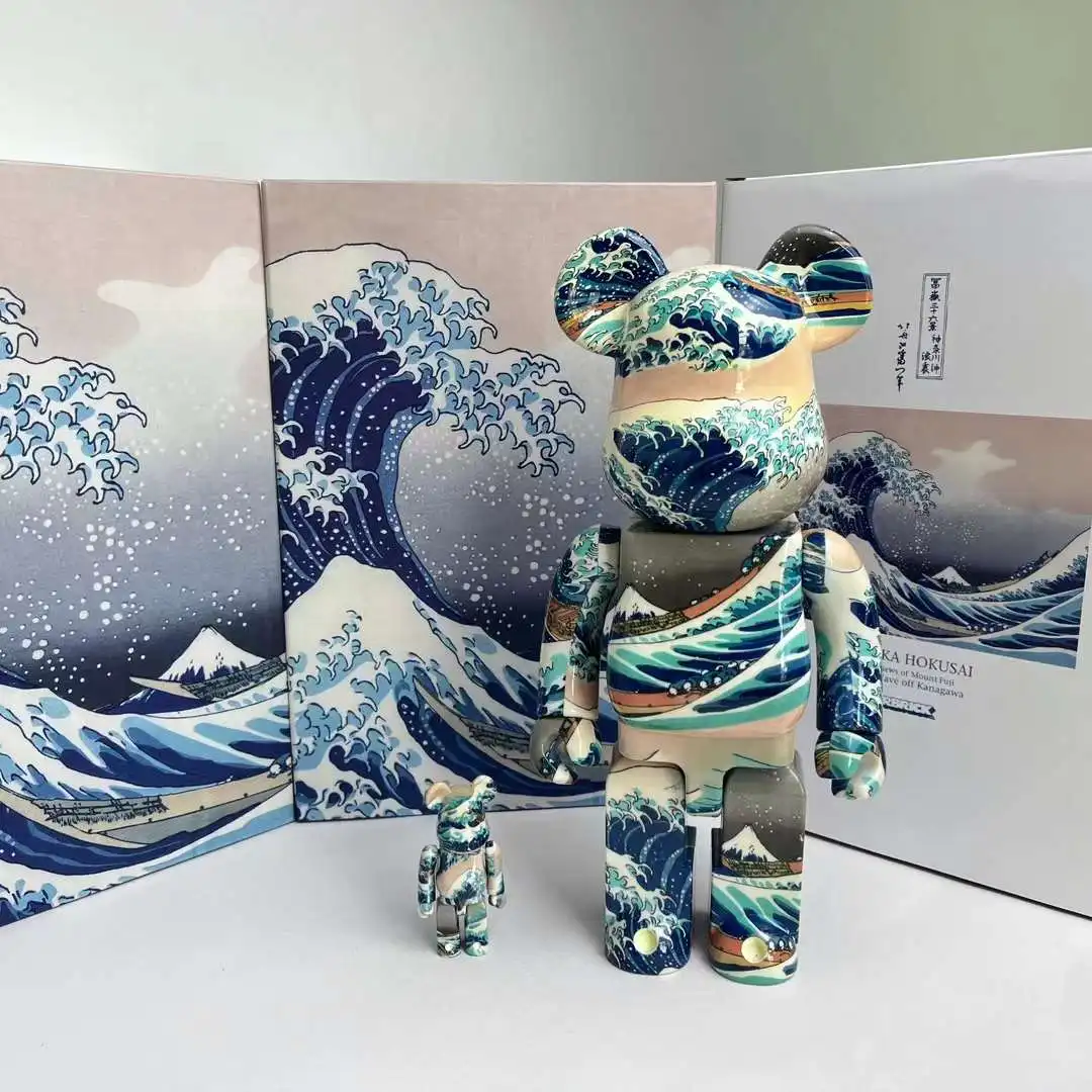 Bearbrick Kanagawa Surf 400% + 100% 28 см и 7 см лодка и куклы хорошо видны в волнах BE @ RBRICK настольная Подарочная фигурка
Bearbrick Kanagawa Surf 400% + 100% 28 см и 7 см лодка и куклы хорошо видны в волнах BE @ RBRICK настольная Подарочная фигурка