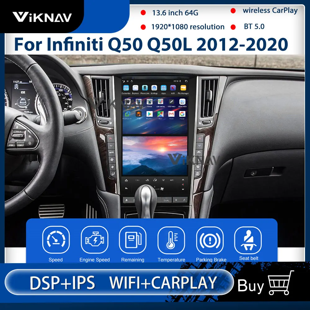 2din Android car radio For Infiniti Q50 Q50L 2012-2020 with screen DVD multimedia player car GPS navigation auto stereo
2din Android car radio For Infiniti Q50 Q50L 2012-2020 with screen DVD multimedia player car GPS navigation auto stereo