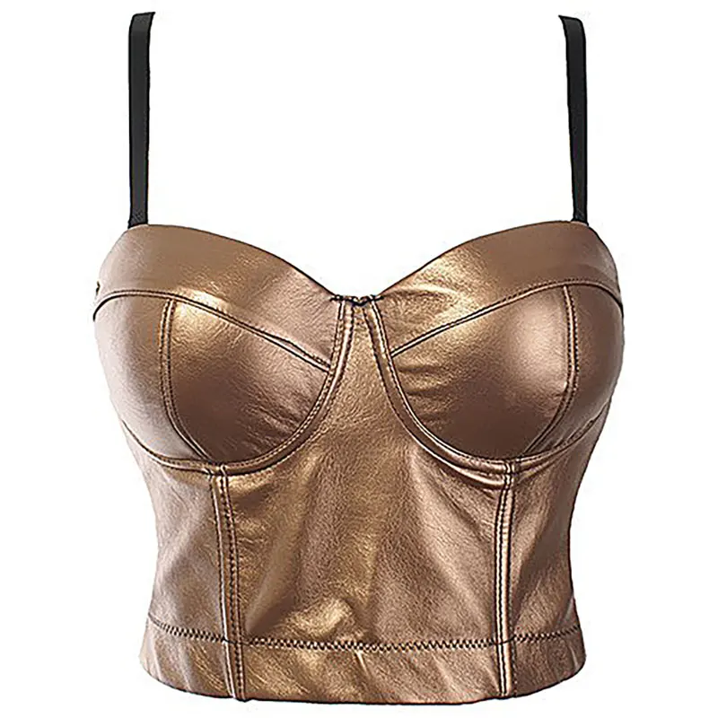 PU Leather Y2K Clothes Summer Tops Women Padded Cup Under Wired Push Up Corset Traf Short Top Debardeur Femmes Gothic Grunge Hot
PU Leather Y2K Clothes Summer Tops Women Padded Cup Under Wired Push Up Corset Traf Short Top Debardeur Femmes Gothic Grunge Hot