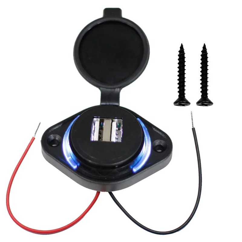 Panel Mount Dual 3.1A Massage Chair Marine Boat Car Bus Seat USB Charging Port Bus USB Charger
Panel Mount Dual 3.1A Massage Chair Marine Boat Car Bus Seat USB Charging Port Bus USB Charger