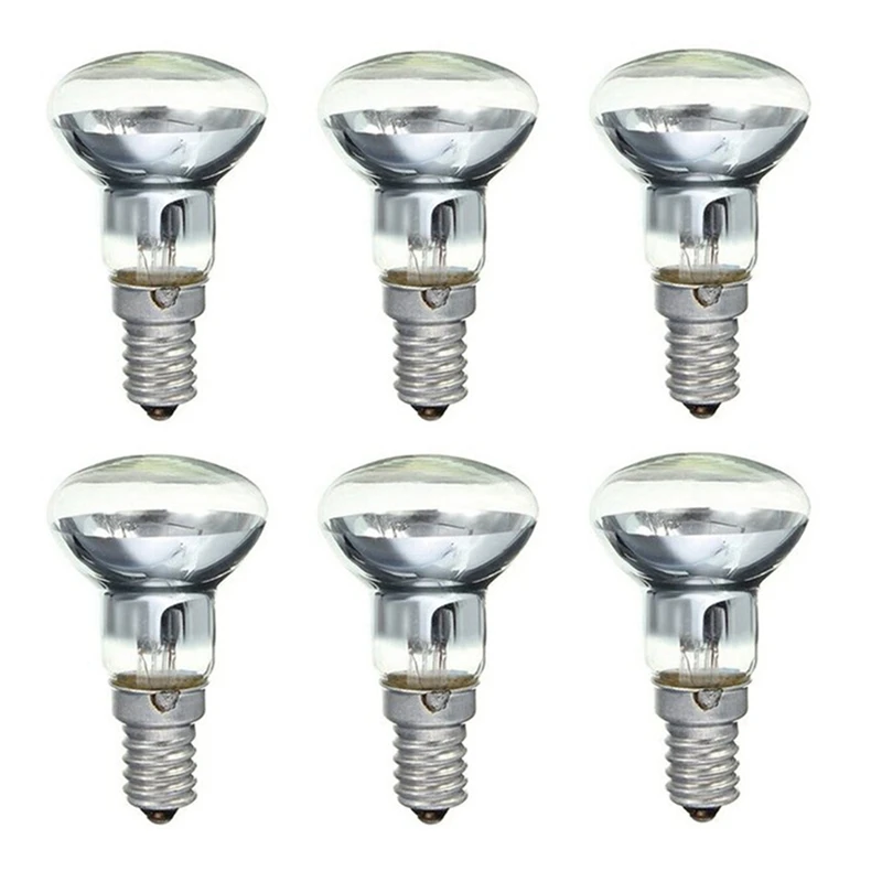 Replacement Lava Lamp E14 R39 30W Spotlight Screw In Light Bulb Clear Reflector Spot Light Bulbs Lava Incandescent 6Pcs
Replacement Lava Lamp E14 R39 30W Spotlight Screw In Light Bulb Clear Reflector Spot Light Bulbs Lava Incandescent 6Pcs