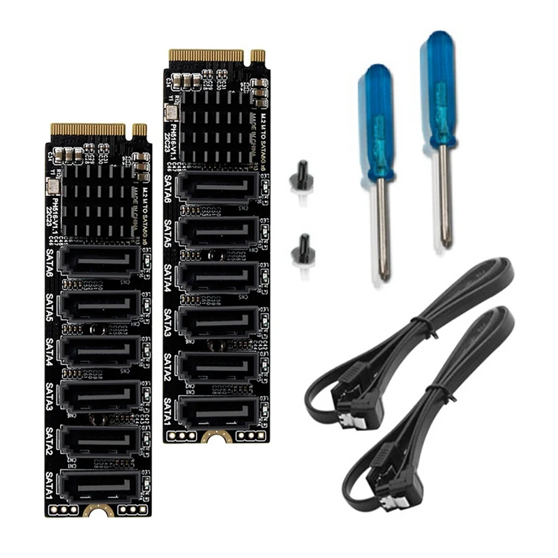 Плата расширения 2X M.2 MKEY PCI-E, плата расширения M.2 NVME на SATA3.0 PCIE на SATA 6Gpbsx6-Port, ASM1166, поддержка функции PM
Плата расширения 2X M.2 MKEY PCI-E, плата расширения M.2 NVME на SATA3.0 PCIE на SATA 6Gpbsx6-Port, ASM1166, поддержка функции PM