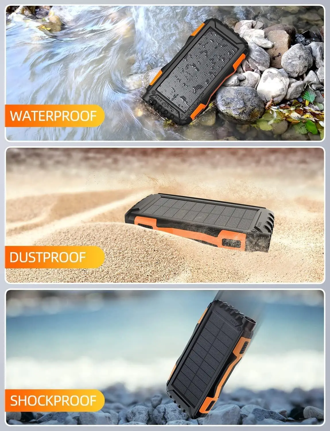 Xiaomi 42800mAh Solar Power Bank Fast Charger QC 3.0 5V3.1A Portable External Battery Pack with Super Bright Flashlight Xiaomi 42800mAh Solar Power Bank Fast Charger QC 3.0 5V3.1A Portable External Battery Pack with Super Bright Flashlight