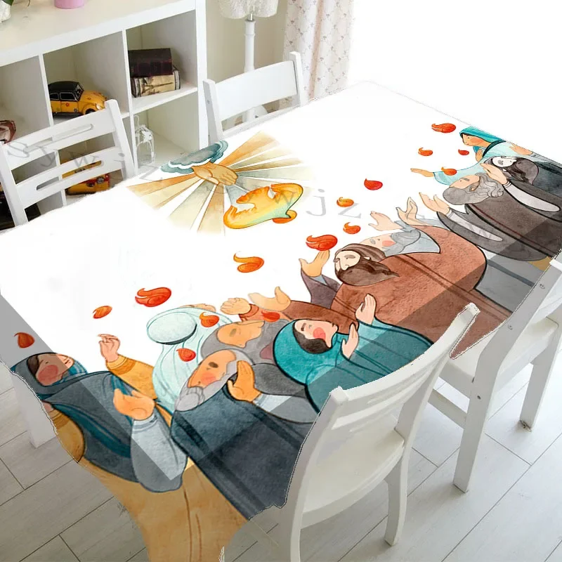 Pentecost Sunday 2023 Christian Holiday Tablecloth Rectangular Tablecloth for Indoor and Outdoor Parties and Home Gatherings
Pentecost Sunday 2023 Christian Holiday Tablecloth Rectangular Tablecloth for Indoor and Outdoor Parties and Home Gatherings