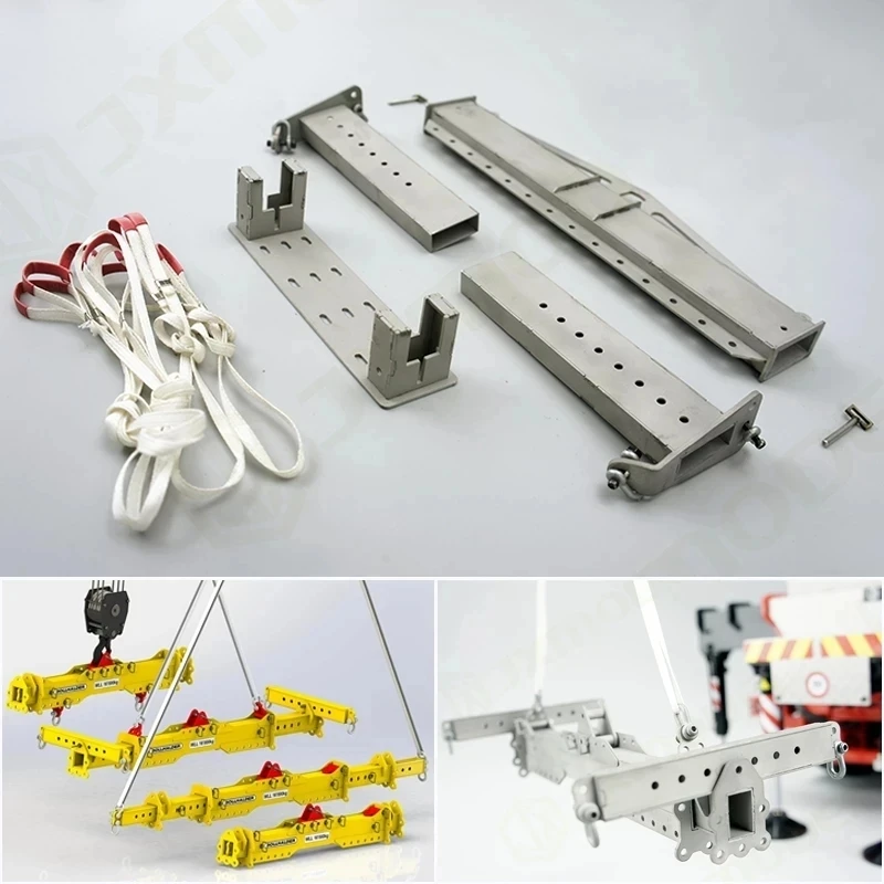 Multifunctional Telescopic Hanger F1650 Crane Spreader For 1/14 Tamiya Rc Truck Trailer Tipper For Scania 770s Man F2000 Parts
Multifunctional Telescopic Hanger F1650 Crane Spreader For 1/14 Tamiya Rc Truck Trailer Tipper For Scania 770s Man F2000 Parts