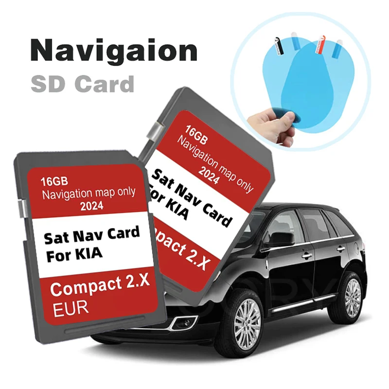 

for KIA Compact 2.X Venga/Ceed/Sportage/Rio/Picanto/Optima/Sorento Navigation GEN2 System SD Card Cover EU Turkey Maps Sat Nav