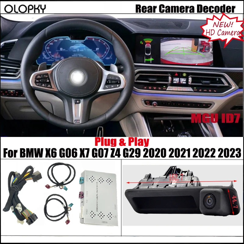 Интерфейс камеры заднего вида для BMW X6 G06 X7 G07 Z4 G29 2020 2021 2022 2023 MGU ID7
Интерфейс камеры заднего вида для BMW X6 G06 X7 G07 Z4 G29 2020 2021 2022 2023 MGU ID7