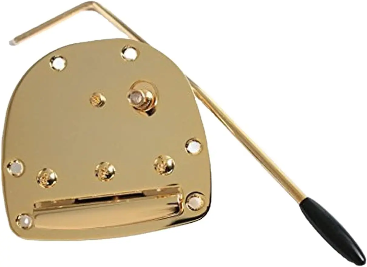 Gold Guitar Tremolo Tailpiece Bridge with Tremolo Arm Compatiable with Jazzmaster Jaguar Guitar Vibrato
Gold Guitar Tremolo Tailpiece Bridge with Tremolo Arm Compatiable with Jazzmaster Jaguar Guitar Vibrato