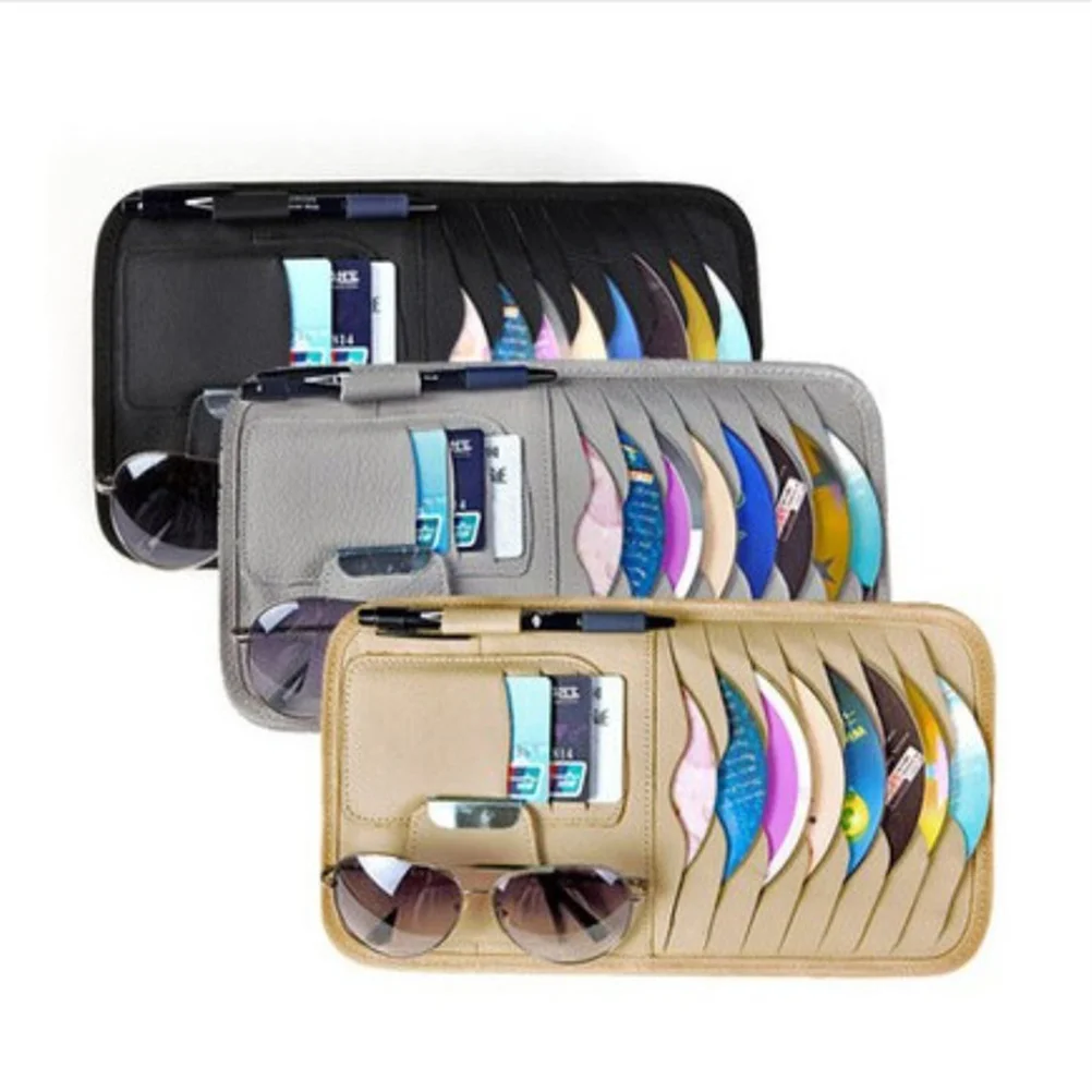 Car Sun Visor Clip Auto Car Visor Organizer Holder CD Storage Holder Sunglasses Holder Multipurpose Sunshade Sleeve Styling
Car Sun Visor Clip Auto Car Visor Organizer Holder CD Storage Holder Sunglasses Holder Multipurpose Sunshade Sleeve Styling