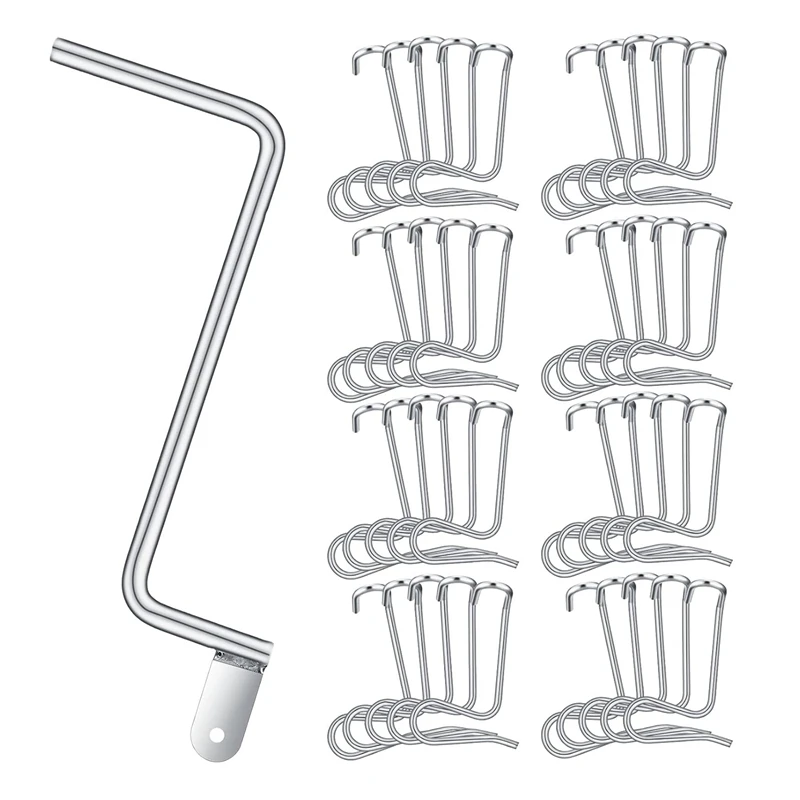 Fence Wire Tightener Tool With 1 Tighteners Handle Fence Wire Tensioner Steel Fence Stretcher Tool 31 Pieces
Fence Wire Tightener Tool With 1 Tighteners Handle Fence Wire Tensioner Steel Fence Stretcher Tool 31 Pieces