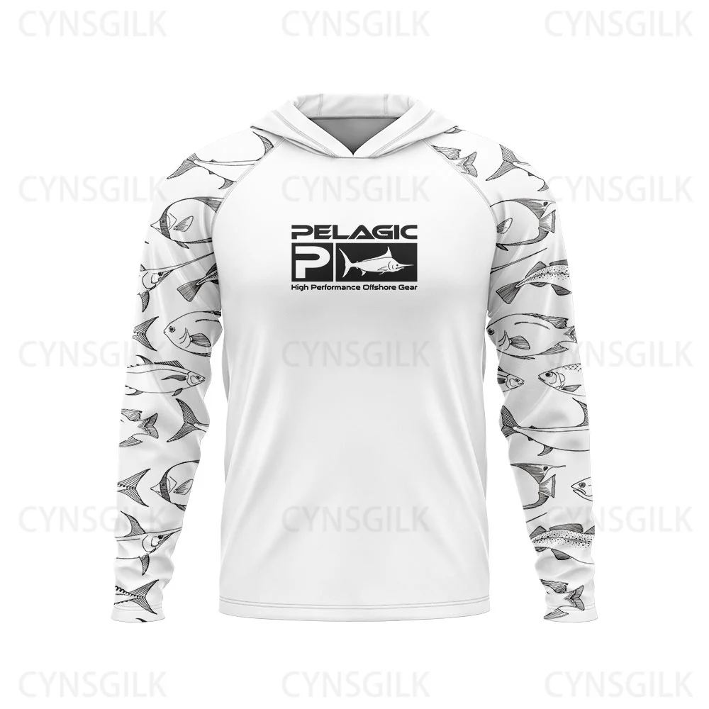 pelagic Men Hood Fishing Shirt long sleeve Fishing clothing fishing t shirt uv protection fishing shirt Fishing Apparel
pelagic Men Hood Fishing Shirt long sleeve Fishing clothing fishing t shirt uv protection fishing shirt Fishing Apparel
