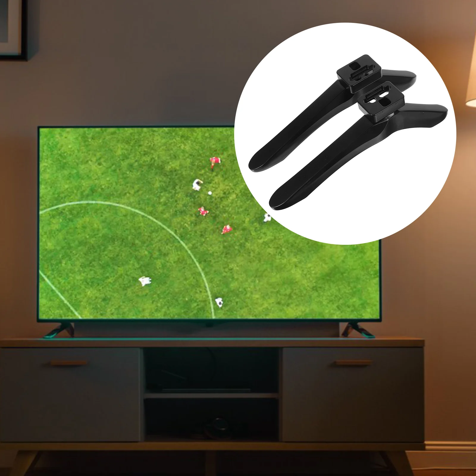 1 Set Table Support Television Base Stand Practical Holder Bracket
1 Set Table Support Television Base Stand Practical Holder Bracket