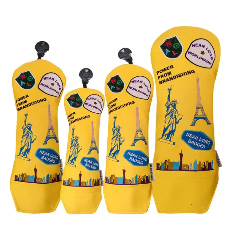 Golf Head Cover Waterproof Club Head Covers Protective Club Covers Protective Head Cover Wood Hybrid Head Cover With Number
Golf Head Cover Waterproof Club Head Covers Protective Club Covers Protective Head Cover Wood Hybrid Head Cover With Number