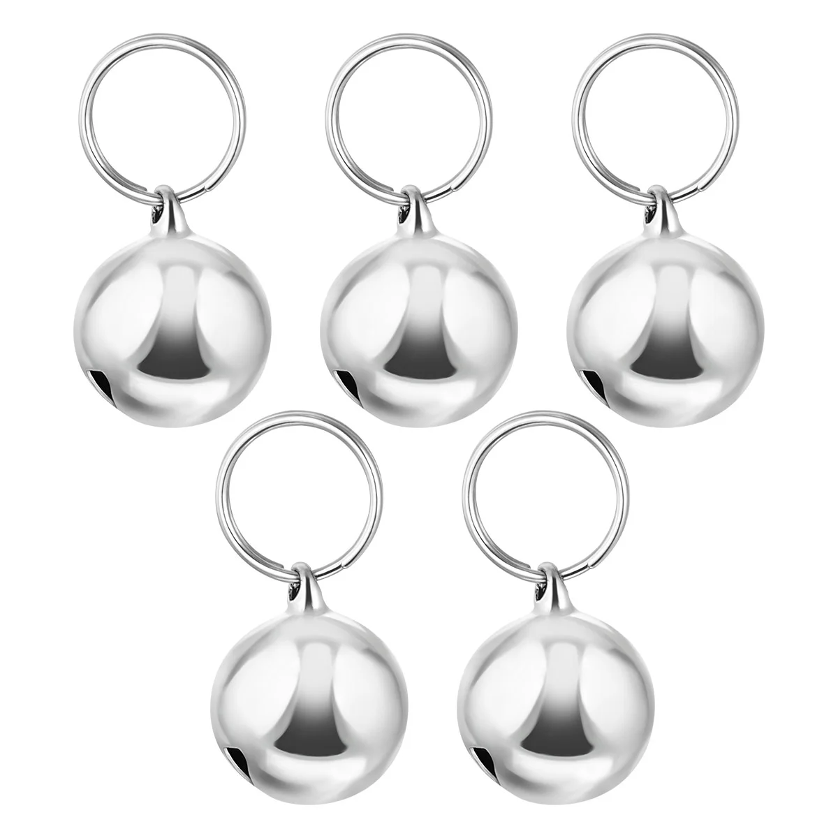 POPETPOP 18mm Pendant Bells Pet Accessories Cat Dog Bells Birds Wildlife Decoration (Silver) 
POPETPOP 18mm Pendant Bells Pet Accessories Cat Dog Bells Birds Wildlife Decoration (Silver)