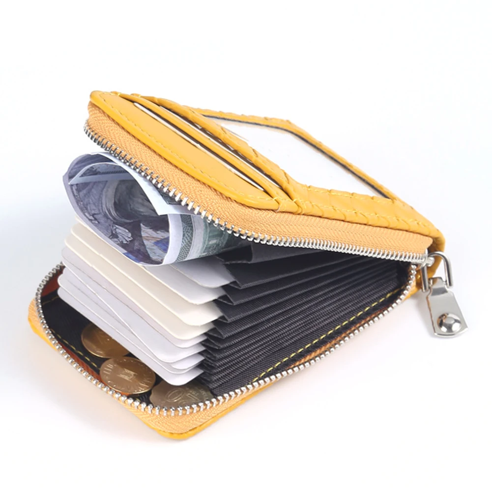 Simple Coin Key Package Solid Color Handheld Bag Women High Quality PU Leather Wallet Minimalist Unisex Card Holder Money Clip
Simple Coin Key Package Solid Color Handheld Bag Women High Quality PU Leather Wallet Minimalist Unisex Card Holder Money Clip