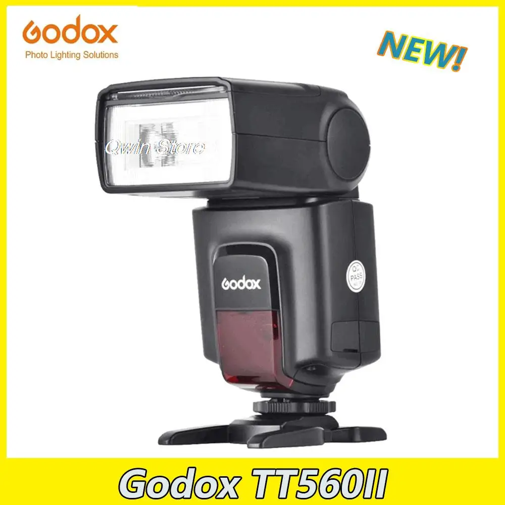 

Godox TT560II Thinklite Build-in 433MHz Wireless Camera Flash Speedlite Light GN38 for Canon Nikon Sony Fuji Olympus Cameras