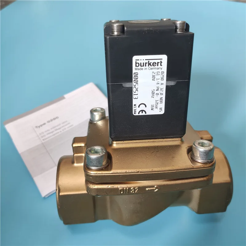 Соленоидный клапан Burkert0290, вакуумный газовый жидкий мод, двухсторонний совершенно новый оригинальный клапан
Соленоидный клапан Burkert0290, вакуумный газовый жидкий мод, двухсторонний совершенно новый оригинальный клапан