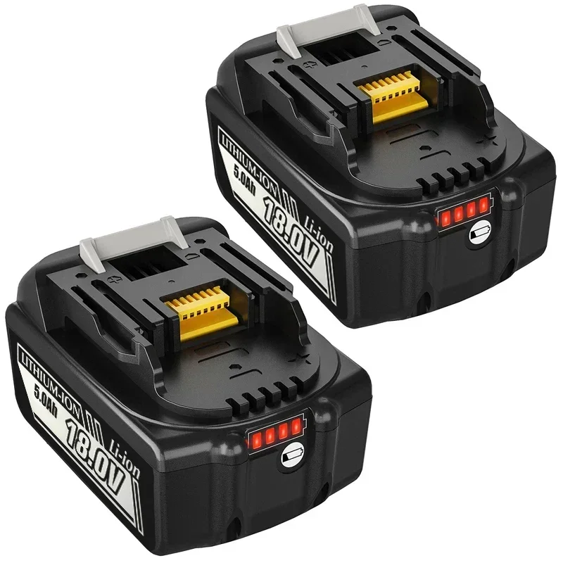 18V 3.0Ah 4.0Ah 5.0Ah Replacement BL1860B Lithium-Ion Battery Compatible with Makita BL1830 BL1840 BL1850 BL1860 LXT Power Tools
18V 3.0Ah 4.0Ah 5.0Ah Replacement BL1860B Lithium-Ion Battery Compatible with Makita BL1830 BL1840 BL1850 BL1860 LXT Power Tools