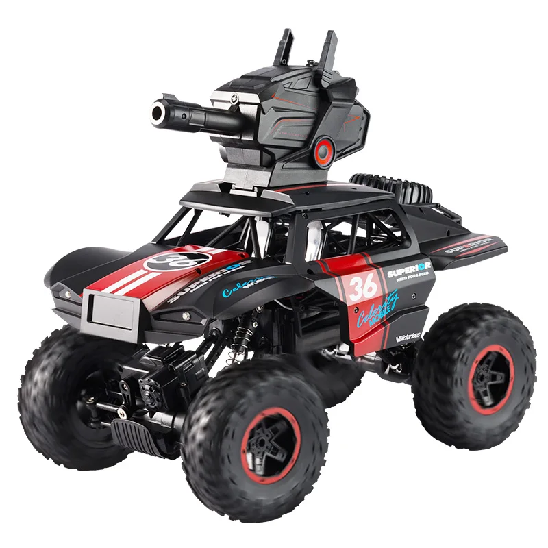 2.4 G RC Tank Water Bomb Remote Control Car 4 WD High Speed Climbing Off-road Vehicle Kids Driving Toys Children Gifts For Boys
2.4 G RC Tank Water Bomb Remote Control Car 4 WD High Speed Climbing Off-road Vehicle Kids Driving Toys Children Gifts For Boys