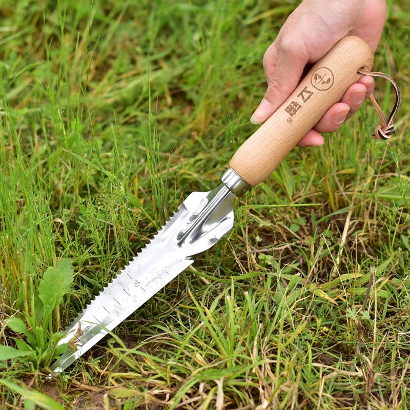 5-In-1 Stainless Steel Weeding Shovel Garden Weeding Potted Planting Multifunctional Root Picking Shovel Manual Weeding Tools
5-In-1 Stainless Steel Weeding Shovel Garden Weeding Potted Planting Multifunctional Root Picking Shovel Manual Weeding Tools