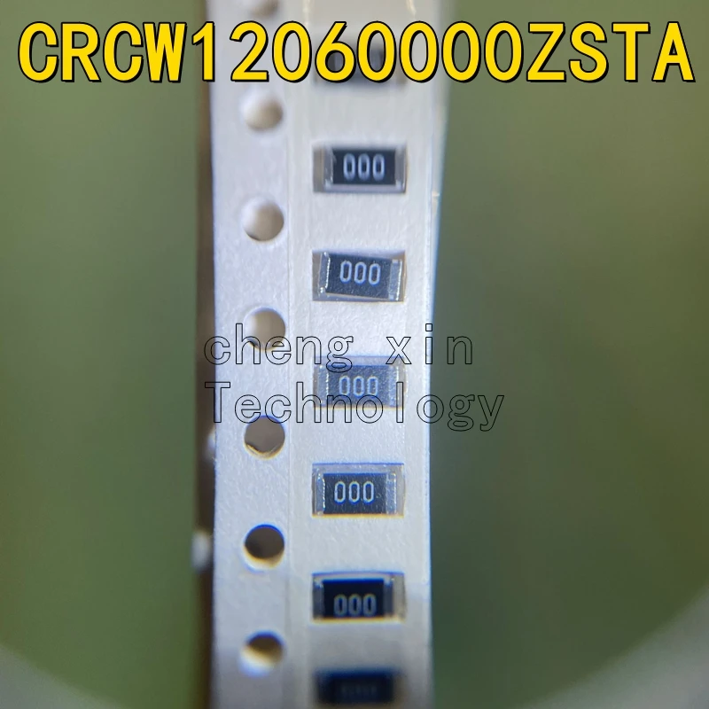 CRCW12060000ZSTA 50PCS 5PCS 20PCS New and Original Thick Film Resistors 0Ω 250mW Chip Resistor silkscreen:000 CRCW12060000
CRCW12060000ZSTA 50PCS 5PCS 20PCS New and Original Thick Film Resistors 0Ω 250mW Chip Resistor silkscreen:000 CRCW12060000