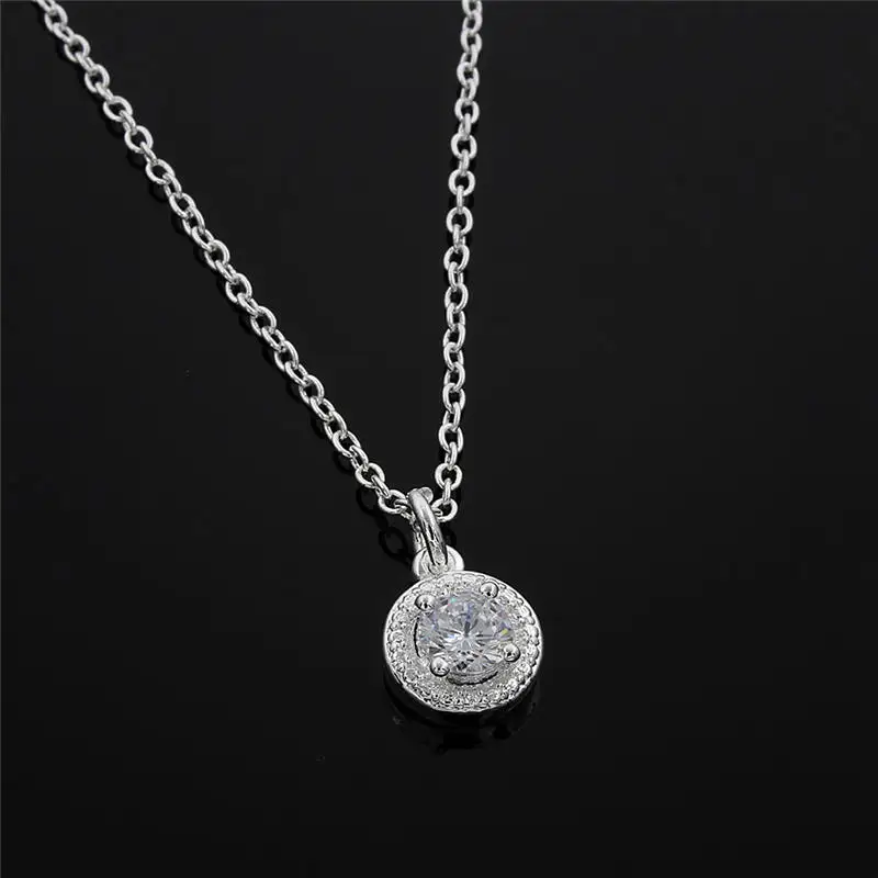 925 Stamped Silver Beautiful Luxury Crystal Diamond Pendant Necklace for Women Fashion Fine Holiday Gifts Wedding Party Jewelry
925 Stamped Silver Beautiful Luxury Crystal Diamond Pendant Necklace for Women Fashion Fine Holiday Gifts Wedding Party Jewelry
