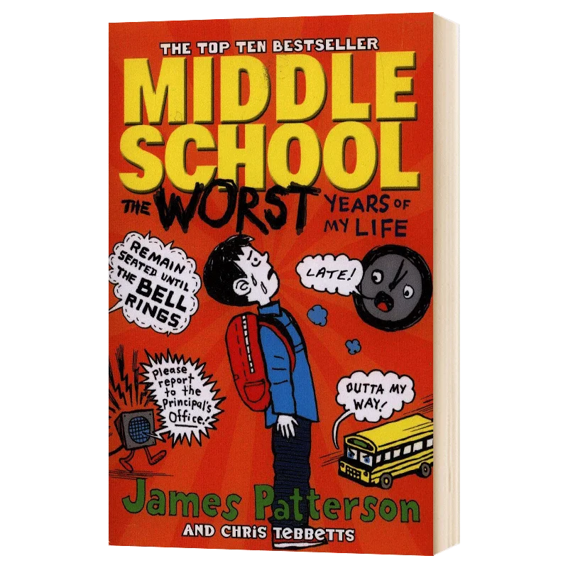 

Middle School The Worst Years of My Life 1, Teen English in books story, Film on novel based Campus novels 9780099596783