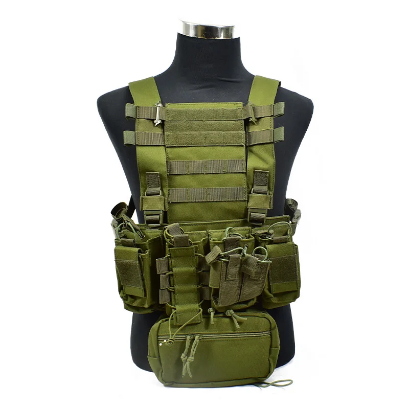 Upgraded Version Military Fan Lightweight Wargame D3 Chest Hanging Tactical Vest With Molle System and Detachable Accessory Bag
Upgraded Version Military Fan Lightweight Wargame D3 Chest Hanging Tactical Vest With Molle System and Detachable Accessory Bag