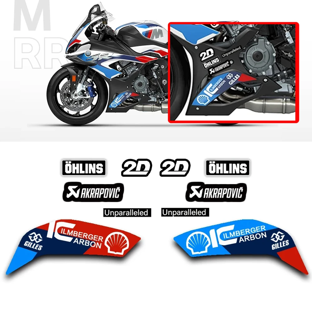 M1000RR Motorcycle body decals For S1000RR 20019 2020 2021 2022 2023 Lower side guard plate sticker protection Brand logo decals
M1000RR Motorcycle body decals For S1000RR 20019 2020 2021 2022 2023 Lower side guard plate sticker protection Brand logo decals