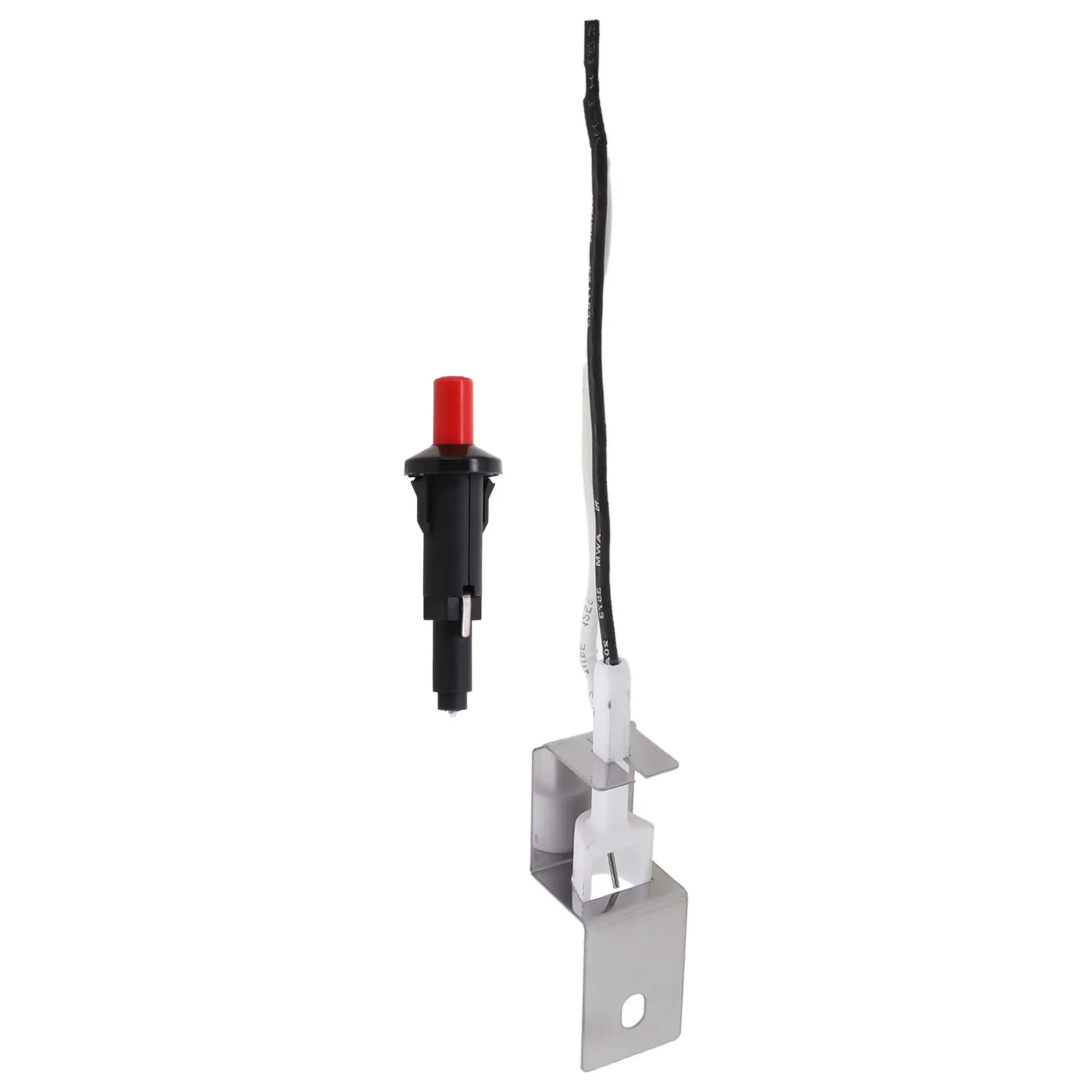 BBQ Grill Ignitor Set Cooking Cookware Push Button Igniters Black Wire Gasket Push Button Igniters Replacement
BBQ Grill Ignitor Set Cooking Cookware Push Button Igniters Black Wire Gasket Push Button Igniters Replacement