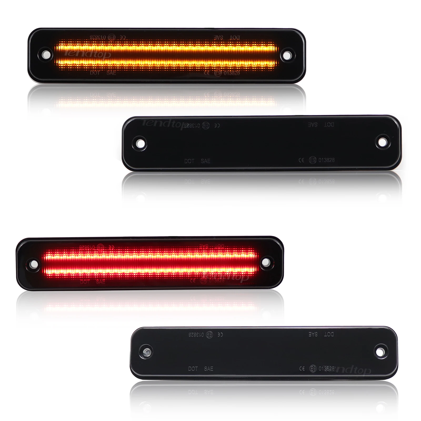 Amber LED Side Marker Repeater Lights 12V Flashing Turn Signal Light Front and Red Rear Indicator for Hummer H2 2003-2009
Amber LED Side Marker Repeater Lights 12V Flashing Turn Signal Light Front and Red Rear Indicator for Hummer H2 2003-2009