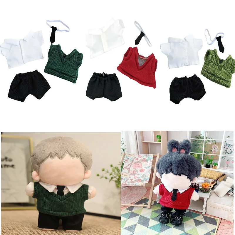 Милая кукольная одежда для кукол-кукол 20 см, аксессуары, плюшевая кукла, одежда, свитер, мягкая игрушка, наряд для кукол, кукла Kpop EXO
Милая кукольная одежда для кукол-кукол 20 см, аксессуары, плюшевая кукла, одежда, свитер, мягкая игрушка, наряд для кукол, кукла Kpop EXO
