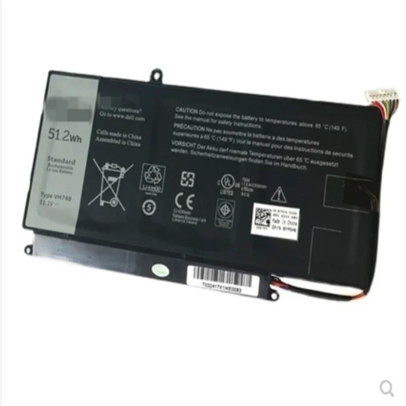 Оригинальный тип VH748 5460 5480 5560 5470 батарея 14-5439 для Dell Vostro Аккумулятор для ноутбука
Оригинальный тип VH748 5460 5480 5560 5470 батарея 14-5439 для Dell Vostro Аккумулятор для ноутбука