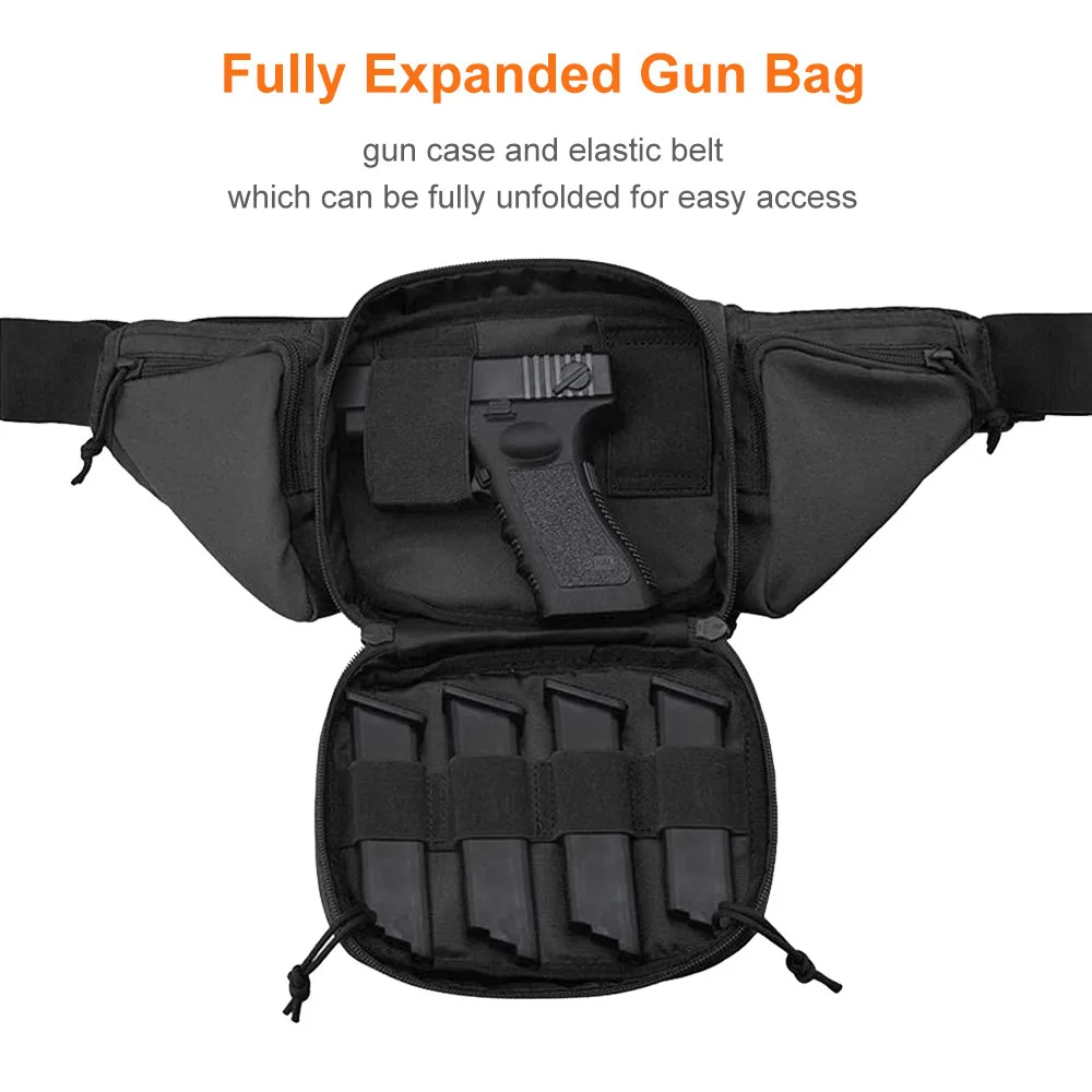 

Тактическая поясная сумка-кобура для пистолета, нагрудная сумка для тренировок, пеших прогулок, охоты, пистолета, сумка для Cs страйкбола, пейнтбола, боевые сумки