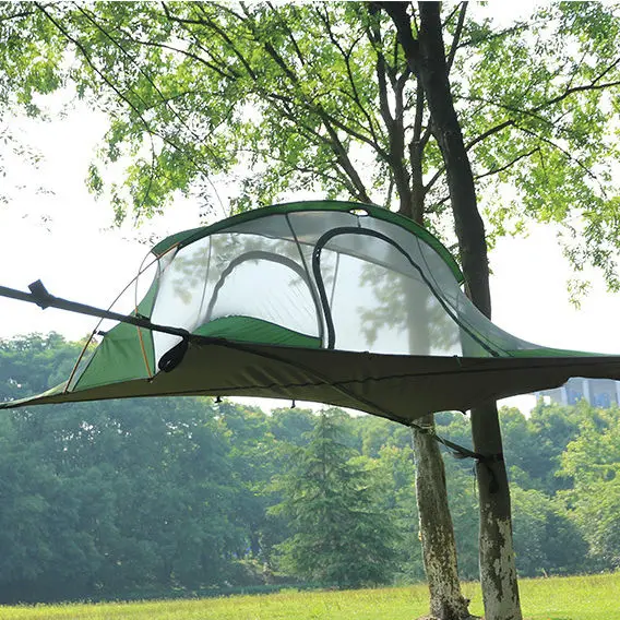 Luxury Large Size Portable Waterproof 2 Persons Green Hanging Camping Tree Tent
Luxury Large Size Portable Waterproof 2 Persons Green Hanging Camping Tree Tent