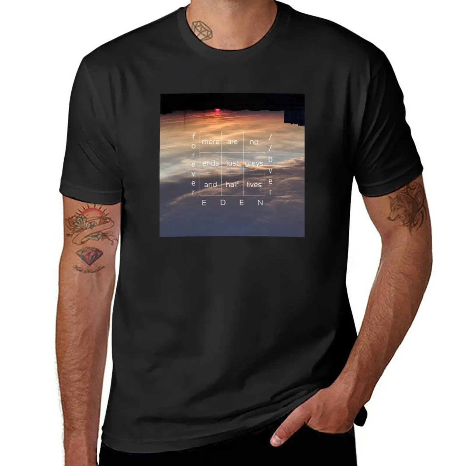 there are no ends just greys and half-lives - EDEN - forever//over T-Shirt Aesthetic clothing cute tops mens clothes
there are no ends just greys and half-lives - EDEN - forever//over T-Shirt Aesthetic clothing cute tops mens clothes
