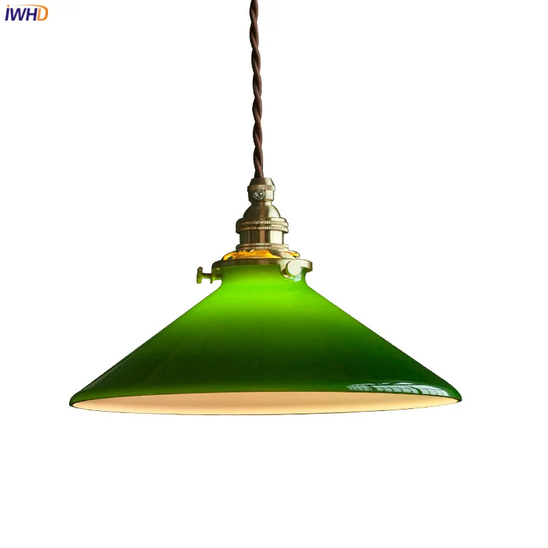 IWHD 2023 New Style Edison Vintage Pendant Lamp Beside Green Glass Copper Socket Home Decor Bedroom Dinning Living Room Lights
IWHD 2023 New Style Edison Vintage Pendant Lamp Beside Green Glass Copper Socket Home Decor Bedroom Dinning Living Room Lights