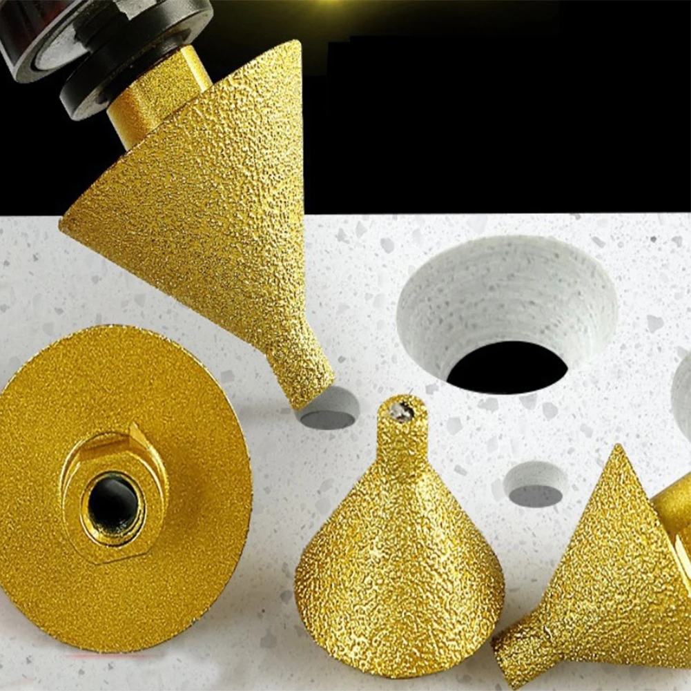 M10 Diamond Chamfer Bits 38mm/50mm Milling Tile Cutter Marble Concrete Hole Saw Masonry Drilling Crowns Construction Job Tools
M10 Diamond Chamfer Bits 38mm/50mm Milling Tile Cutter Marble Concrete Hole Saw Masonry Drilling Crowns Construction Job Tools