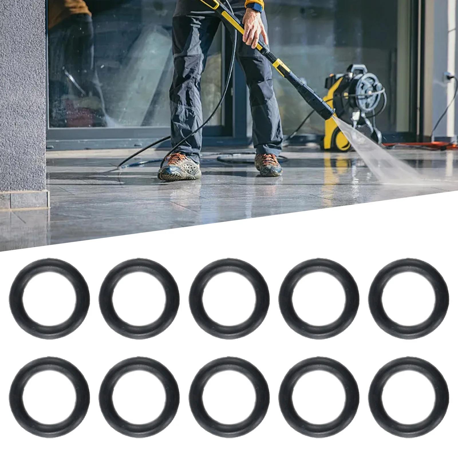 Easy to Install 20Pcs 14 M22 ORings, Reliable and Practical, Perfect for Pressure Washer Hose Quick Disconnect
Easy to Install 20Pcs 14 M22 ORings, Reliable and Practical, Perfect for Pressure Washer Hose Quick Disconnect