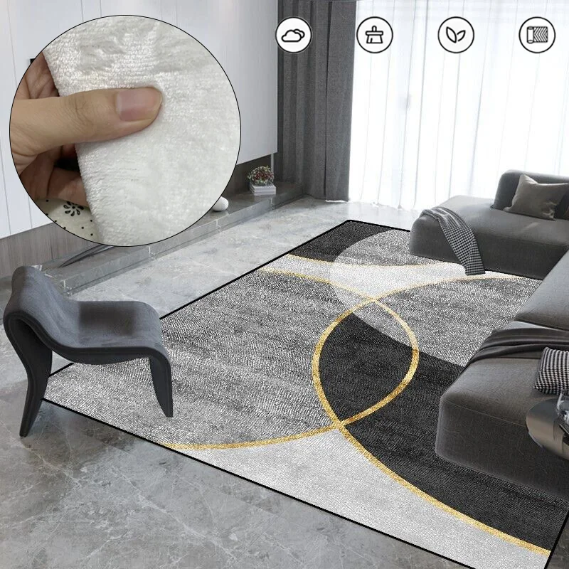 Modern Living Room Large Area Decoration Carpet Minimalist Geometry Bedhead Large Area Decoration Rug Coffee Table Office Mat
Modern Living Room Large Area Decoration Carpet Minimalist Geometry Bedhead Large Area Decoration Rug Coffee Table Office Mat