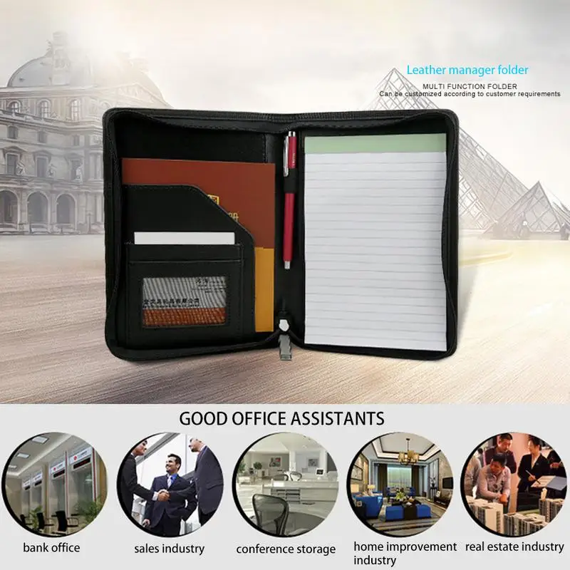 Папка для файлов A5 для офиса, бизнеса, папка-менеджер Padfolio A5, высококлассные блокноты из искусственной кожи для письма для офиса и школы
Папка для файлов A5 для офиса, бизнеса, папка-менеджер Padfolio A5, высококлассные блокноты из искусственной кожи для письма для офиса и школы
