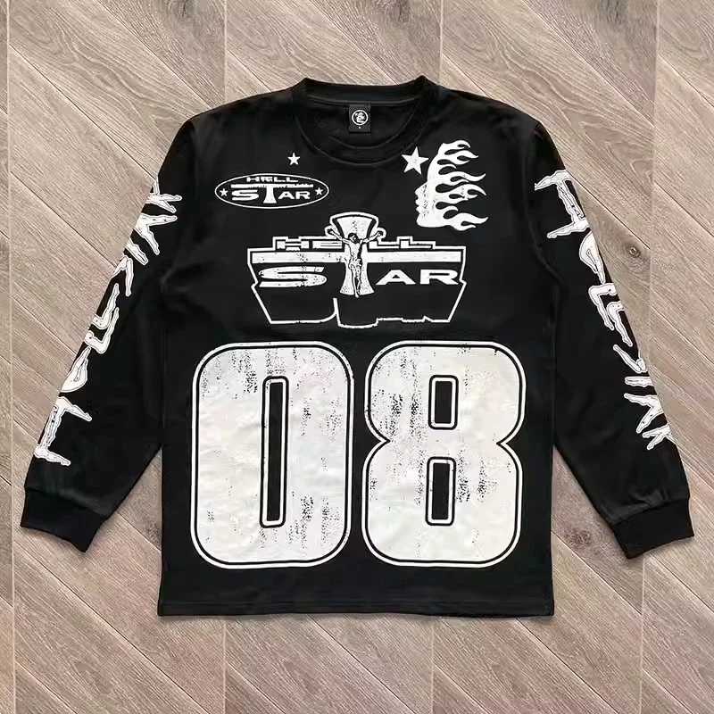 Streetwear Hip Hop Hellstar Studios FOR THE SUN Long Sleeve T Shirt Men Women High Quality Nice Washed Top Tee T-shirt Viking
Streetwear Hip Hop Hellstar Studios FOR THE SUN Long Sleeve T Shirt Men Women High Quality Nice Washed Top Tee T-shirt Viking