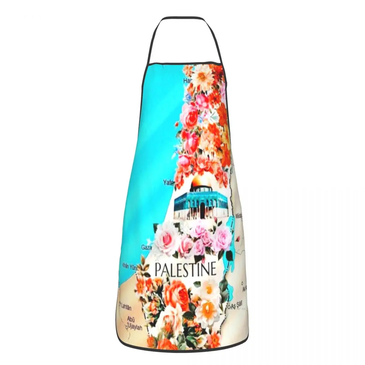 Flowers Map Of Palestine Bib Aprons Men Women Unisex Kitchen Chef Palestinian Tablier Cuisine for Cooking Baking Gardening
Flowers Map Of Palestine Bib Aprons Men Women Unisex Kitchen Chef Palestinian Tablier Cuisine for Cooking Baking Gardening